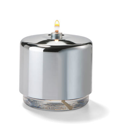 Polished Chrome Mid-Size Gala Fuel Cell Cover