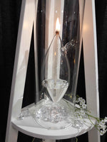 Aria Chimney Lamp Handcrafted Glass Candles