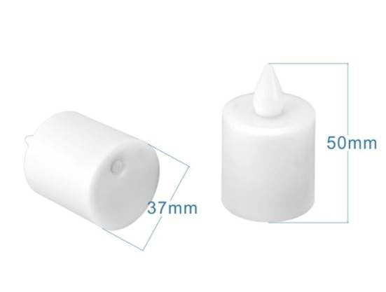 LED Candles - Candles Only x 12 Warm White