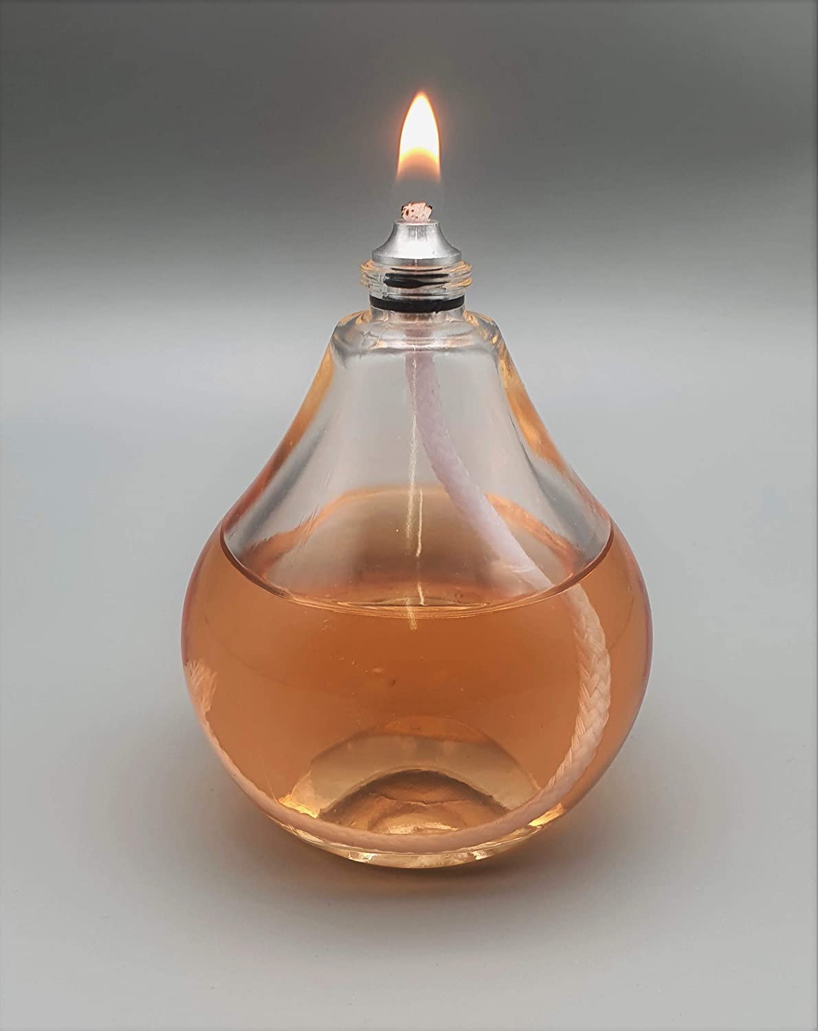 Mini Teardrop Moulded Glass Candle