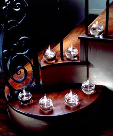Sonata Table Light Handcrafted Glass Candles